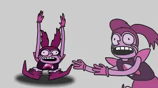 Spinel breaks both of her legs ANIMATION