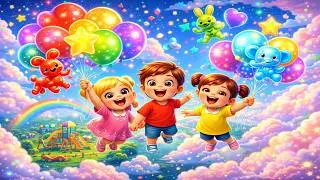 Magic Balloon Adventure 🎈 Kids Flying with Balloons | Fun 3D Animation Story for Children