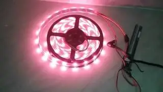 WS2801 LED STRIP CONTROLLING WITH PIC18F4520