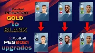 PES 2021 ALL GOLD TO BLACK