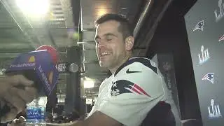 STEPHEN GOSTKOWSKI PATRIOTS NEW ENGLAND SUPER BOWL 52