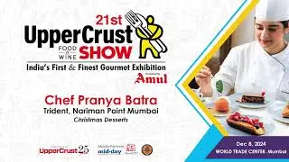 Chef Pranya Batra begins with Christmas Breakfast Granola at the UpperCrust Show