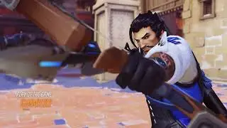 Overwatch 2 - Hanzo POTG Falling Sonic Arrow