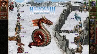 Heroes 3 COMBAT One year growth Bulwark was attacked by Cove HoTA 1.8
