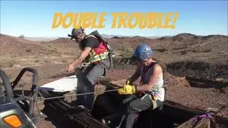 #187 Double Trouble... two of us down a shaft at the same time!