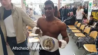 Boxing82 - Afscheid van Nikhil op 1 mei 2016