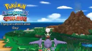 Pok&eacute;mon Omega Ruby & Alpha Sapphire Soundtrack - Flying on Latios/Latias Theme (Day)
