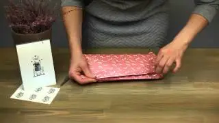 Мастер-класс с упаковки блокнота от бренда Gifty
