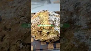 Easy Irish Soda Bread 🍀 #stpatricksday