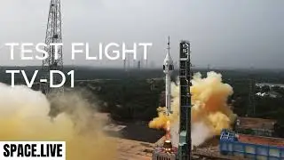 Gaganyaan TV-D1 - Crew Escape System In-flight Abort Demonstration