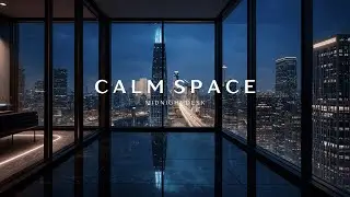 Ultra Minimal Focus Music for Deep Work 🌑 | Silence-Adjacent Concentration (1 Hour) | Midnight Desk
