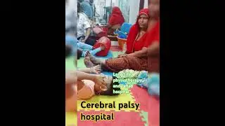 cerebral palsy child exercise in long life physiotherapy and rehab hospital sitabadi Tonk road