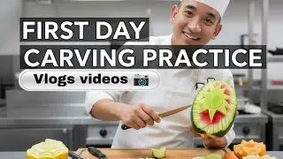 First day, first time curving | learning #minivlog 