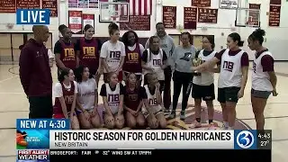 New Britain Golden Hurricanes named Team of the Week