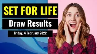 Set for Life Lotto draw results from Friday, 4 February 2022