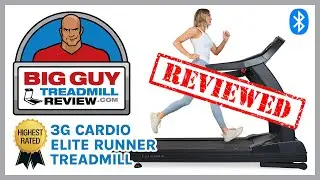 3G Cardio Elite Runner Treadmill Review - Product Review from BigGuyTreadmillReview.com