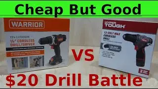 Hyper Tough Drill vs Warrior Drill - Cheap Drills Reviewed and Tested