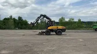 2013 Mecalac 12MTX Mobile Excavator I St Aubin, France Auction - 5 & 6 July
