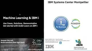 Machine Learning solutions on AIX/IBM i - Scikit-learn on IBM i
