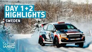 Junior WRC Day 1 + 2 Highlights | WRC Rally Sweden 2026