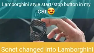 Lamborghini Style Start/Stop Switch Cover