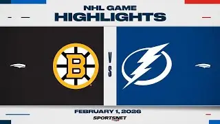 NHL Stadium Series Highlights | Bruins vs. Lightning - February 1, 2026