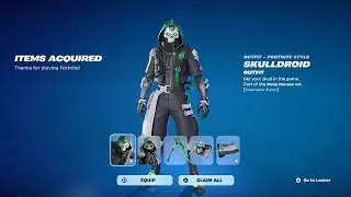 NEW SKULLROID SKIN FORTNITE BUNDLE