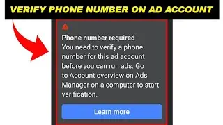 Phone number verify kaise kare ? Facebook ad Account || Raj ad Service || Meta ads setup