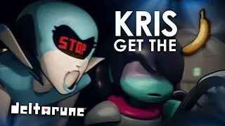 KRIS GET THE BANANA | Deltarune Anniversary Animation