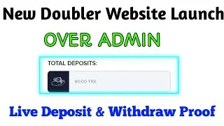 crypto-roof.space new doubler website launch | OVER ADMIN | Trx Doubler Sites