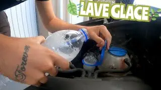 FAIRE SON LAVE GLACE NATURELLE POUR VOITURE 0.80 euros