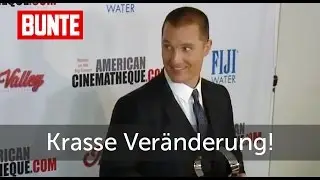 Matthew Mcconaughey - Was ist mit seinem Gesicht passiert?  - BUNTE TV