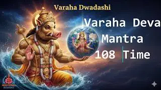 Om Namo Bhagavate Varāha Devāya Namaḥ 🙏 108 Times | Powerful Varāha Mantra