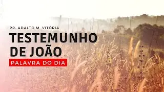 TESTEMUNHO DE JOÃO - Palavra do Dia