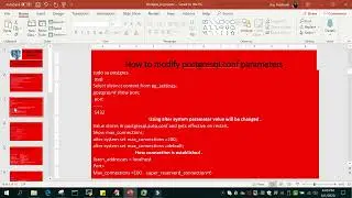Part8 -  (PostgreSQL ) Postgresql configuration  file