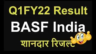 BASF India Q1 results 2022 | BASF India share latest news | Stock up 15%
