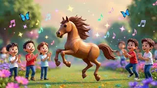 Lakdi ki kathi | लकड़ी की काठी | Popular Hindi Children Songs | Animated Songs