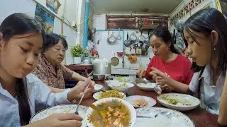 Fish Soup With Morning Glories, Fried Pumpkin, & Bok Krosang - Jenny Family Lifestyle