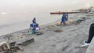 #DPS AND COMMUNITY VOLUNTEER CLEAN UP DRIVE IN MANILA BAY WALK