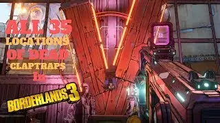 All Locations Of Dead Claptraps In Borderlands 3 | Crew Challenge