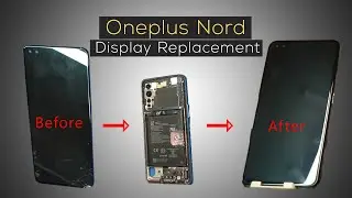Oneplus Nord Display Replacement || Original display changed || Social cell