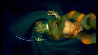 HD | Ubisoft Logo (Variant) - TMNT: Smash-Up (Wii Version) (2009)