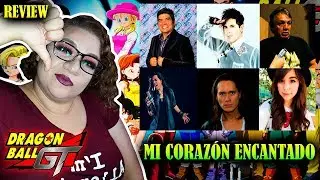 MI MADRE REACCIONA A COVERS DE DRAGON BALL GT OPENING (MI CORAZÓN ENCANTADO) | Review