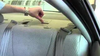 2011 | Toyota | Camry | Система крепления автомобильного сиденья | Инструкция от Toyota City MN