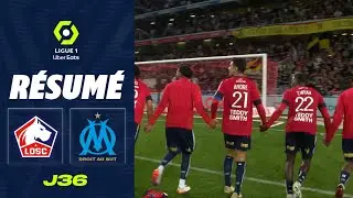 LOSC LILLE - OLYMPIQUE DE MARSEILLE (2 - 1) - R&eacute;sum&eacute; - (LOSC - OM) / 2022-2023