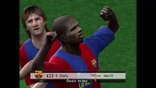 РЕТРО ЭЛЬ-КЛАССИКО Барселона - Реал PES 6 Gameplay Video