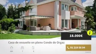 Casa de ensue&ntilde;o en pleno Conde de Orgaz. Madrid