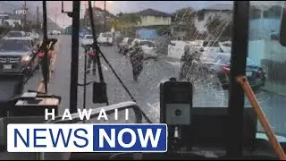 Woman run over by bus sues city and bus company, citing drivers poor record