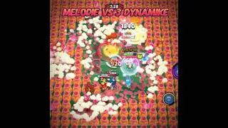 Melodie vs 3 Dynamike (MELODIE HYPER IS OP ☠️)