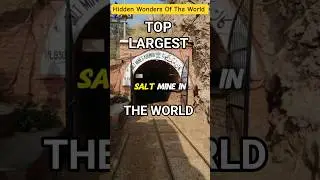 Top LARGEST Salt Mines In The World #didyouknow #historyshorts #facts